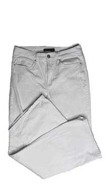 YMI Jeans USA Women's White Flare Leg Denim Jeans Size 11/30